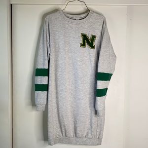 Northern Michigan University sweatshirt dress